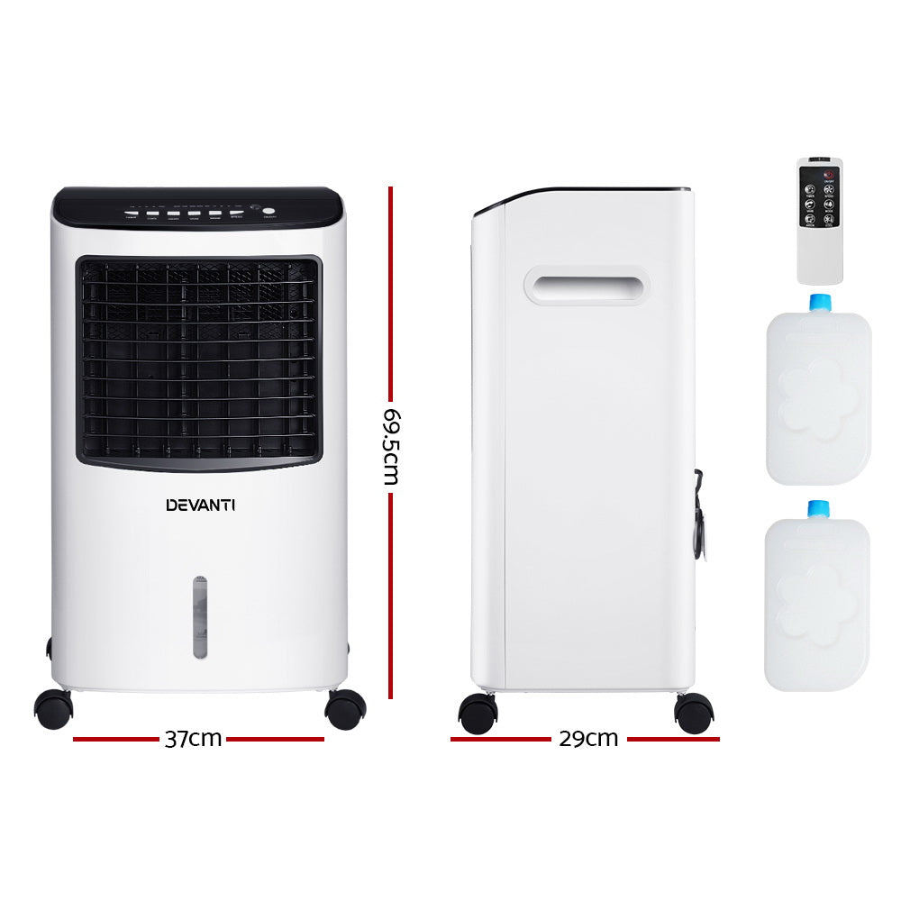 Devanti Evaporative Air Cooler Conditioner 8L-WA_Metro