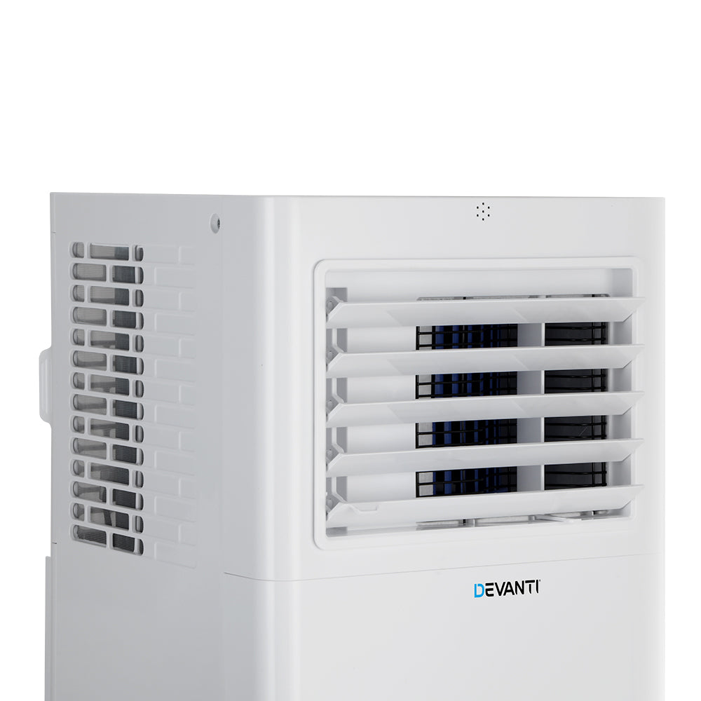 Devanti Portable Air Conditioner 7000BTU Cooling Mobile Fan Cooler Dehumidifier-TAS_Rural