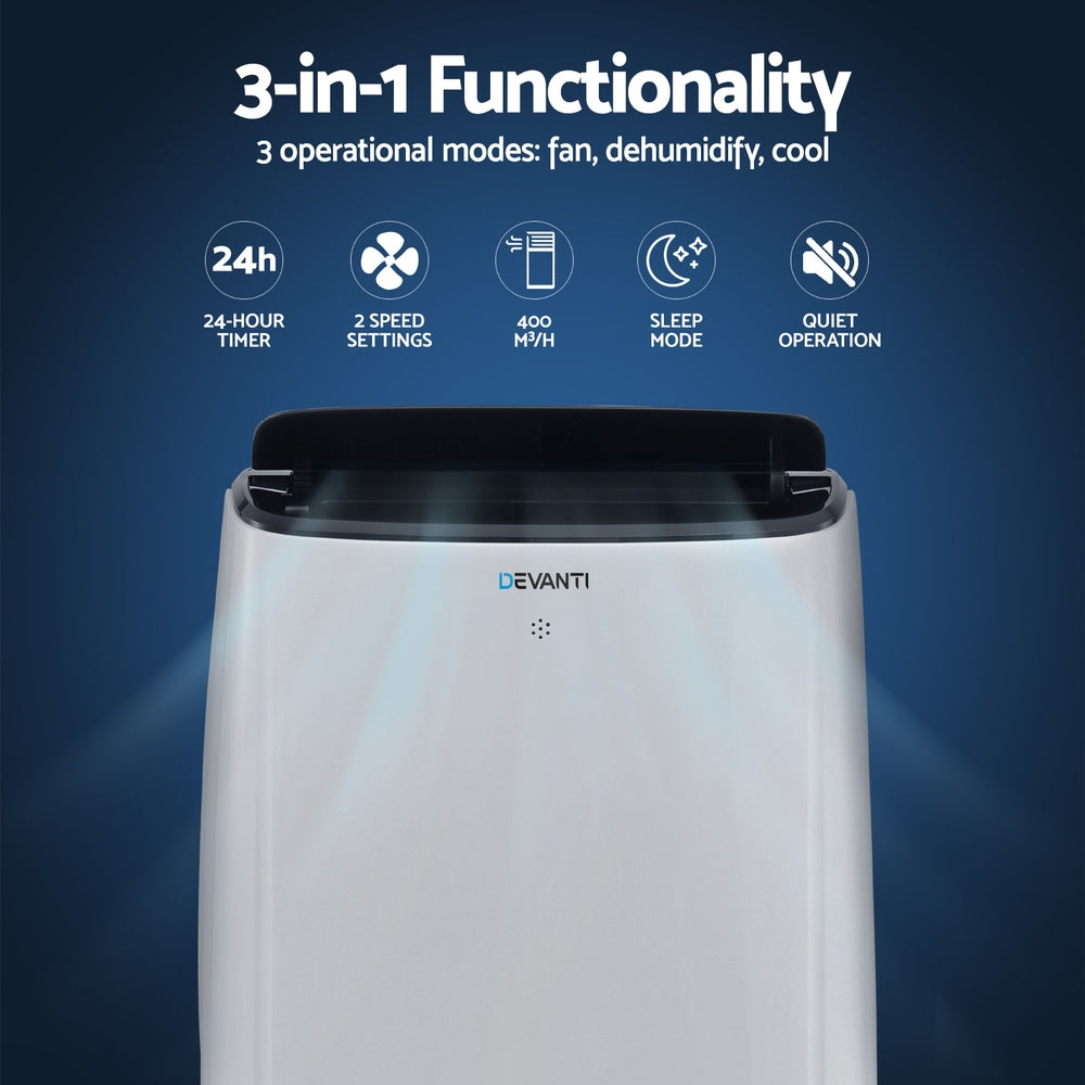 Devanti Portable Air Conditioner WiFi 7000BTU-TAS_Rural