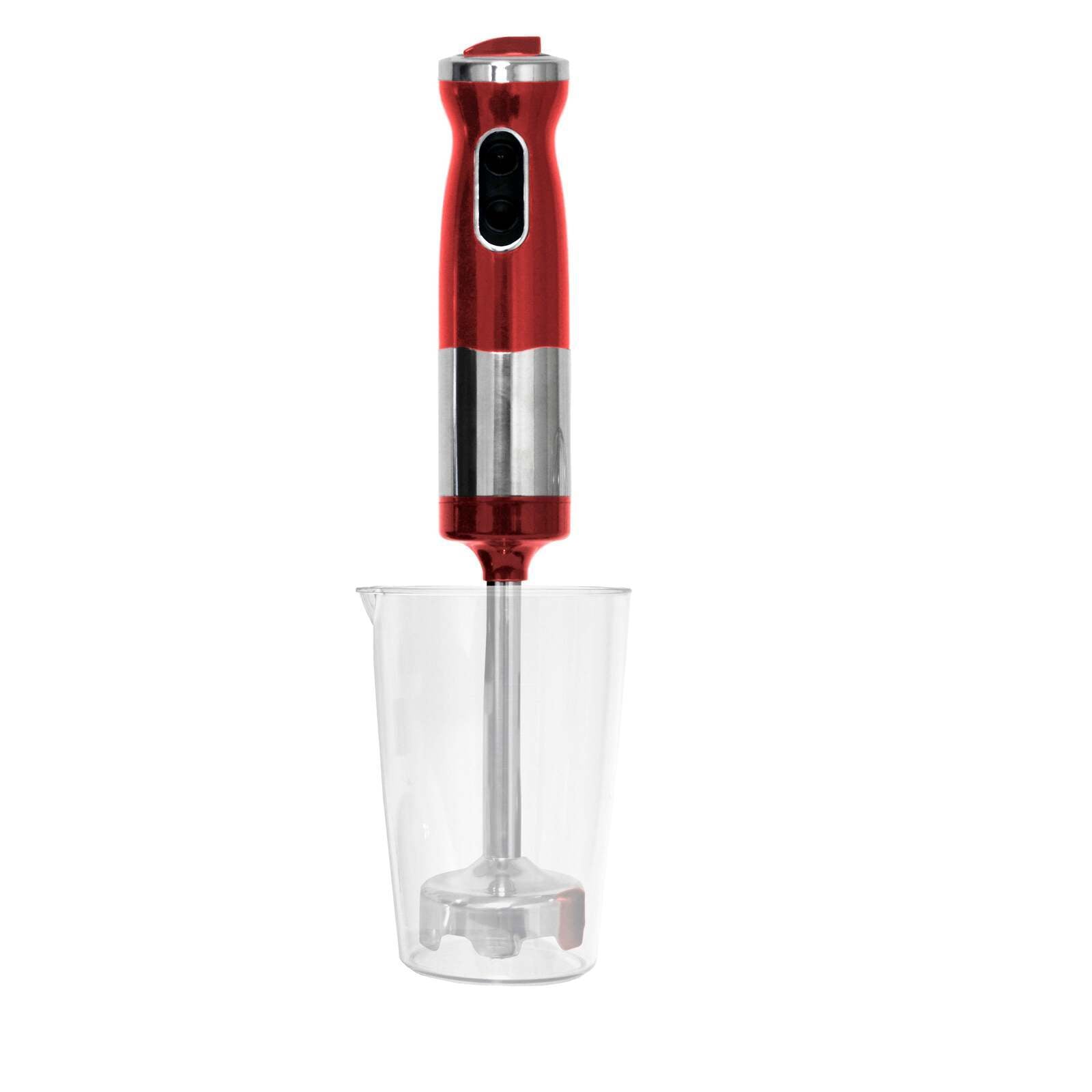 Electric Stick/ Hand Blender & Mixer (Red) 700ml Capacity-QLD_Rural