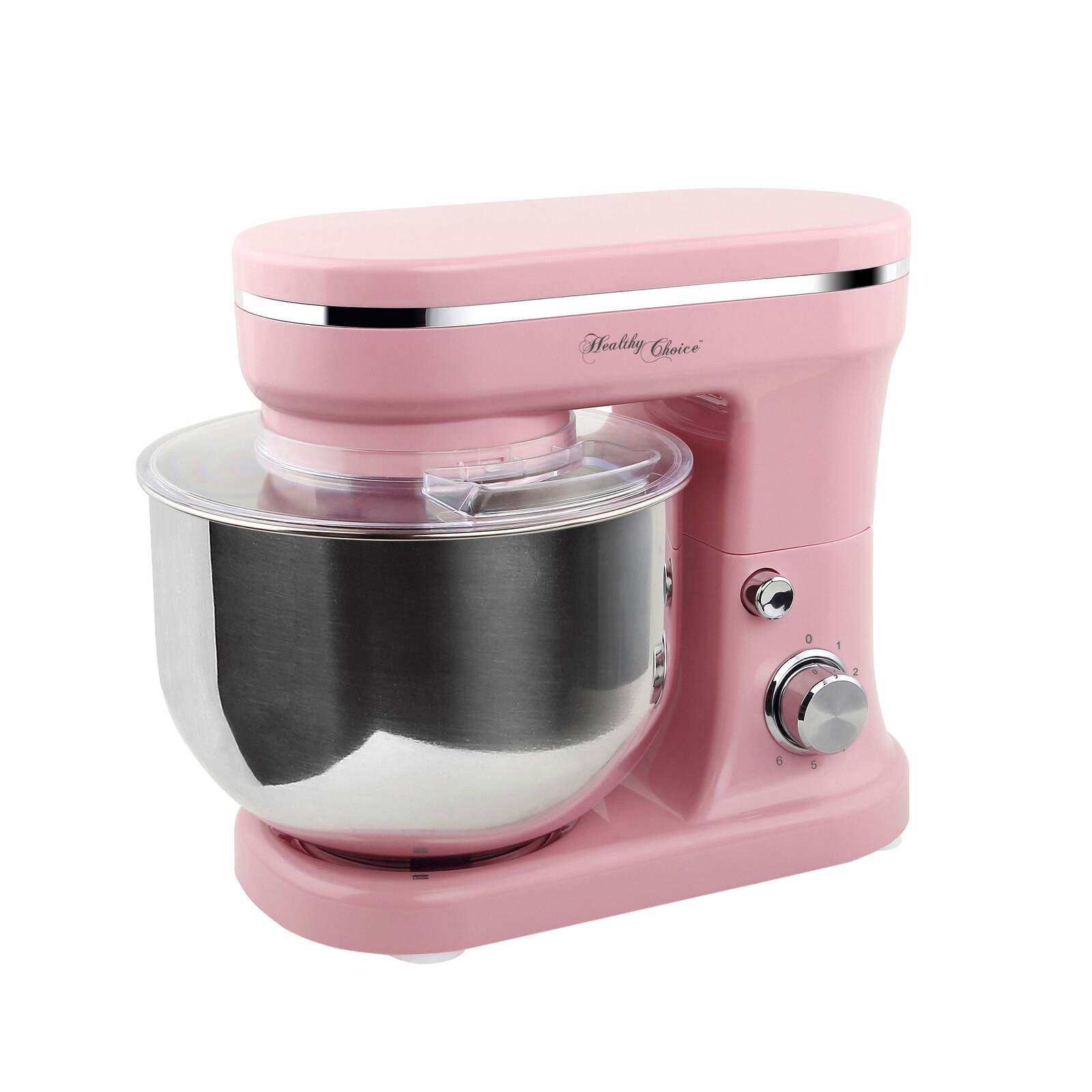 1200W Mix Master 5L Kitchen Stand (Pink) w/ Bowl/ Whisk/ Beater-NSW_Metro