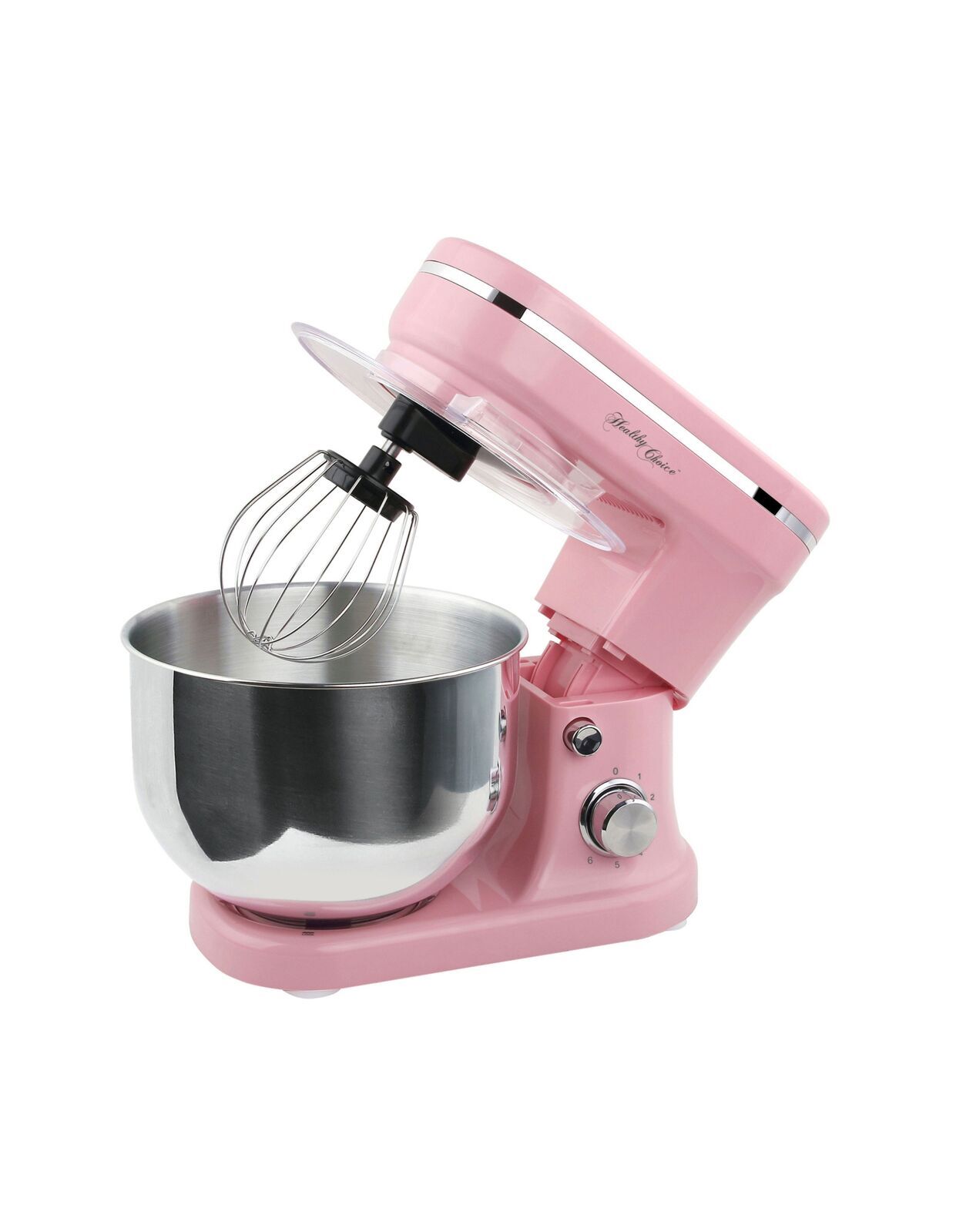 1200W Mix Master 5L Kitchen Stand (Pink) w/ Bowl/ Whisk/ Beater-NSW_Metro