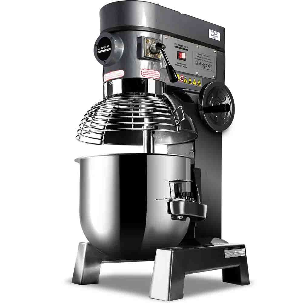 EUROCHEF Planetary Mixer 30L Commercial Stand Cake Kitchen Vertical Dough Food Floor Bench-NSW_Metro