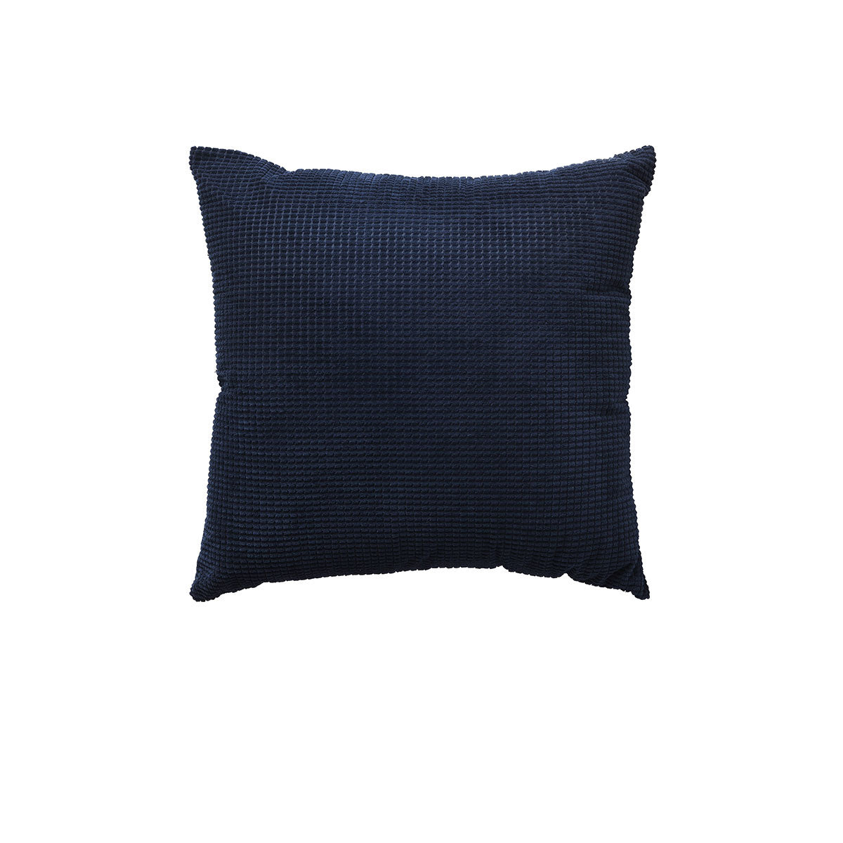 Bianca Lebron Indigo Jacquard Square Filled Cushion