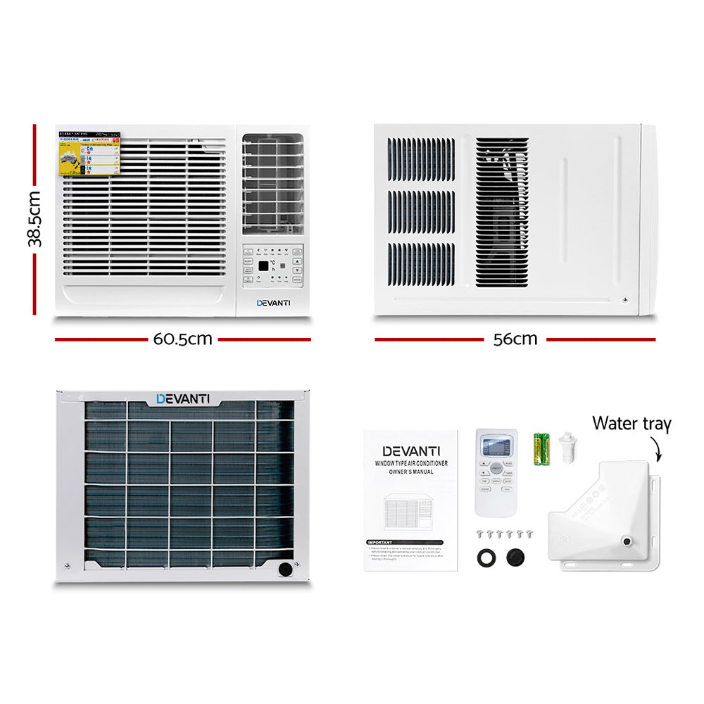 Devanti Window Air Conditioner 2.7kW-NT_Metro